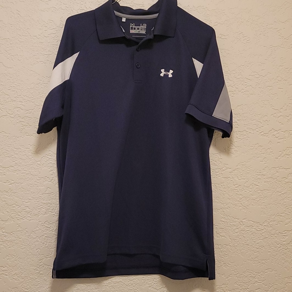 Under Armour polo loose fit Large mens